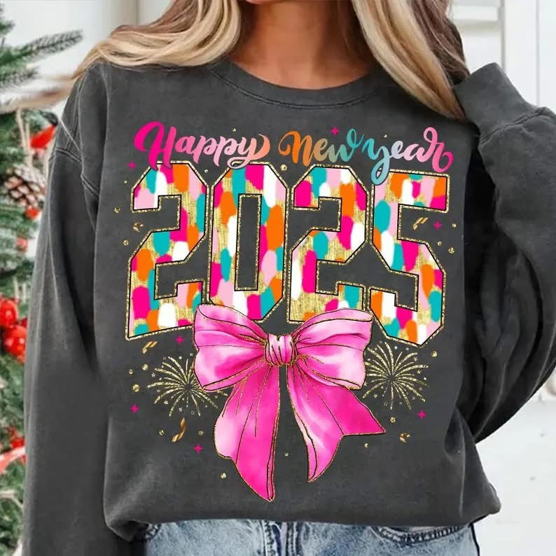 Happy New Year sweatshirt/Tee 2025