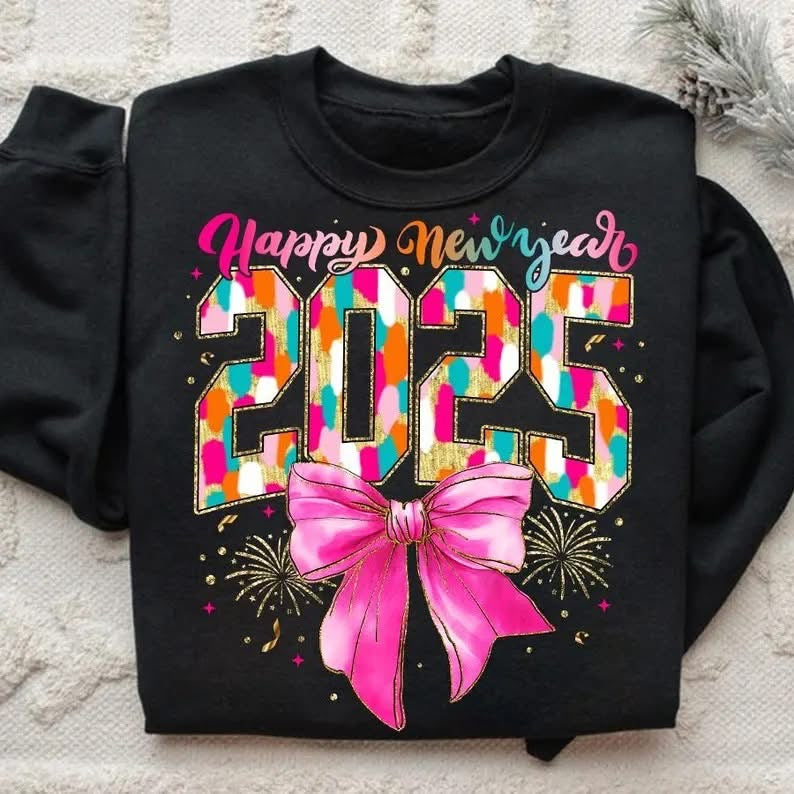 Happy New Year sweatshirt/Tee 2025