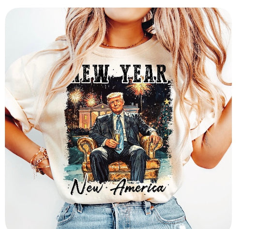 New Year - New America Trump