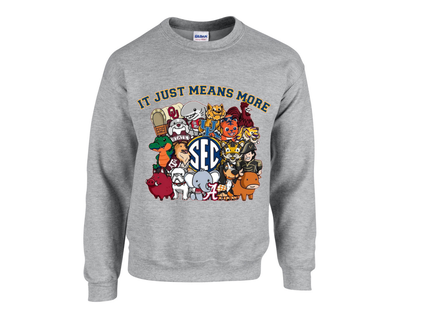 NEW SEC CHARACTER SWEATSHIRT 2024